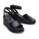 Босоніжки Crocs Brooklyn High Shine Ankle Strap Wedge, W7, W8, W9, W10
